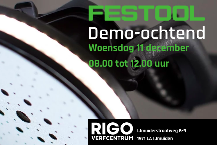 Festool demo ochtend 11 december